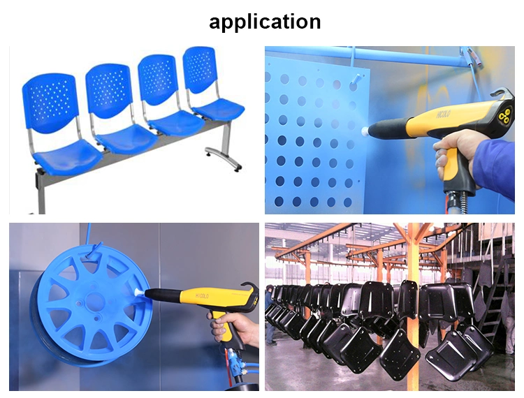 Electrostatic Powder Coating Painting Equipment for Motorcycle Parts