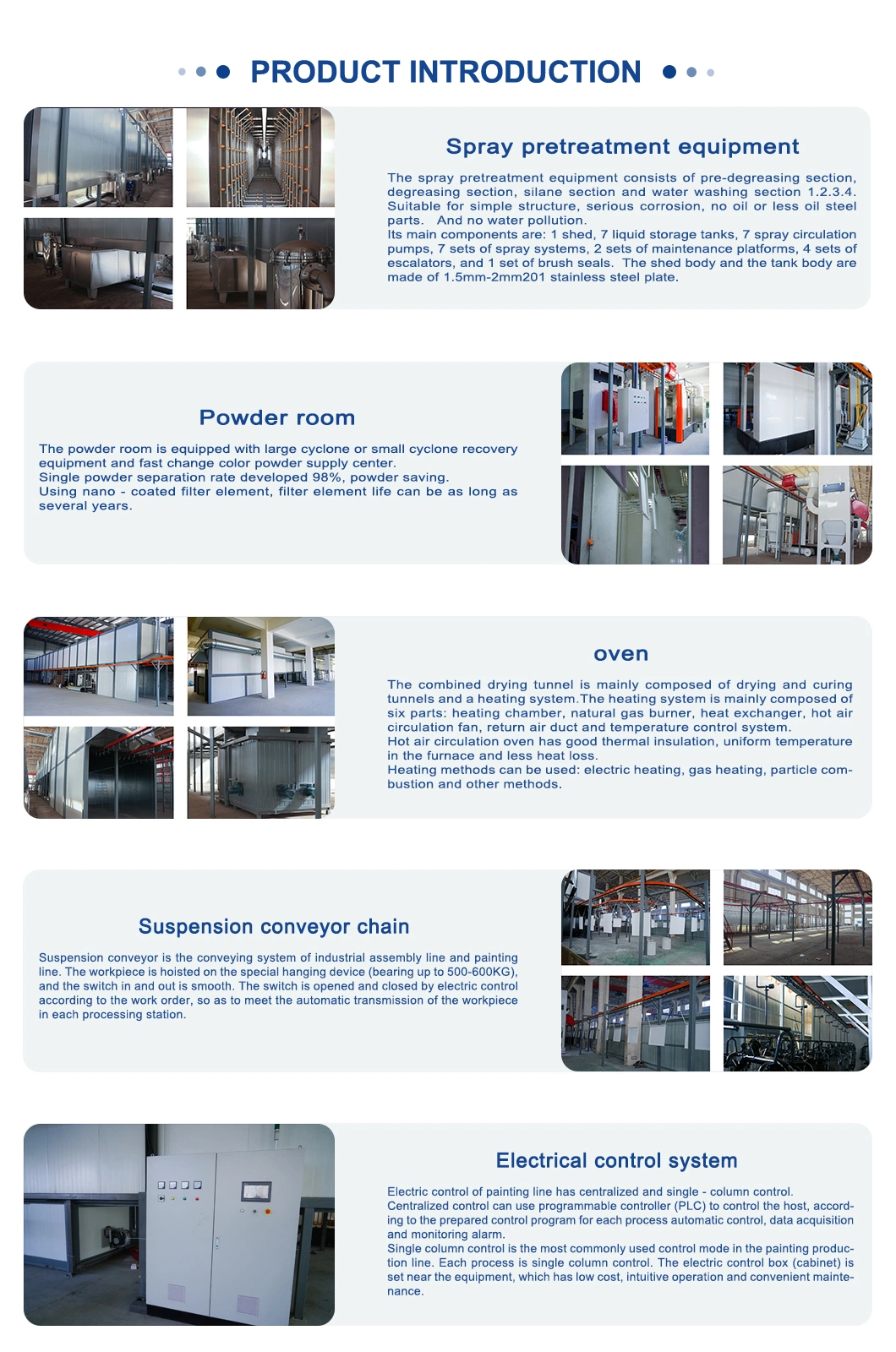 Gantry Multipurpose Electrophoretic Coating Production Line, Painting Line